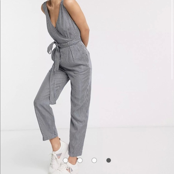 French Connection Julienne Stripe Jumpsuit - Picture 4 of 7